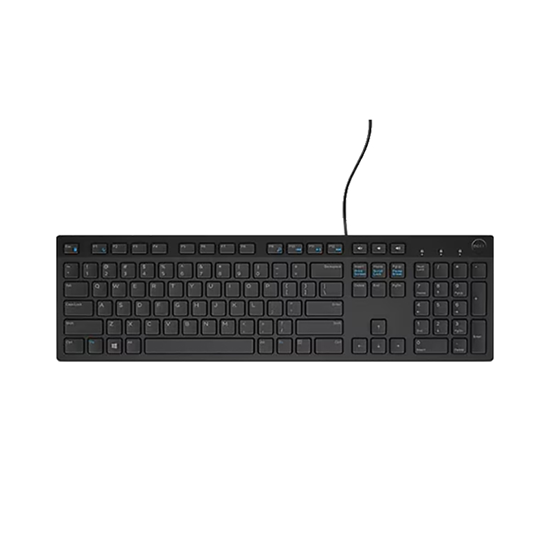 Picture of Dell KB216  Wired Multimedia Keyboard (Black)