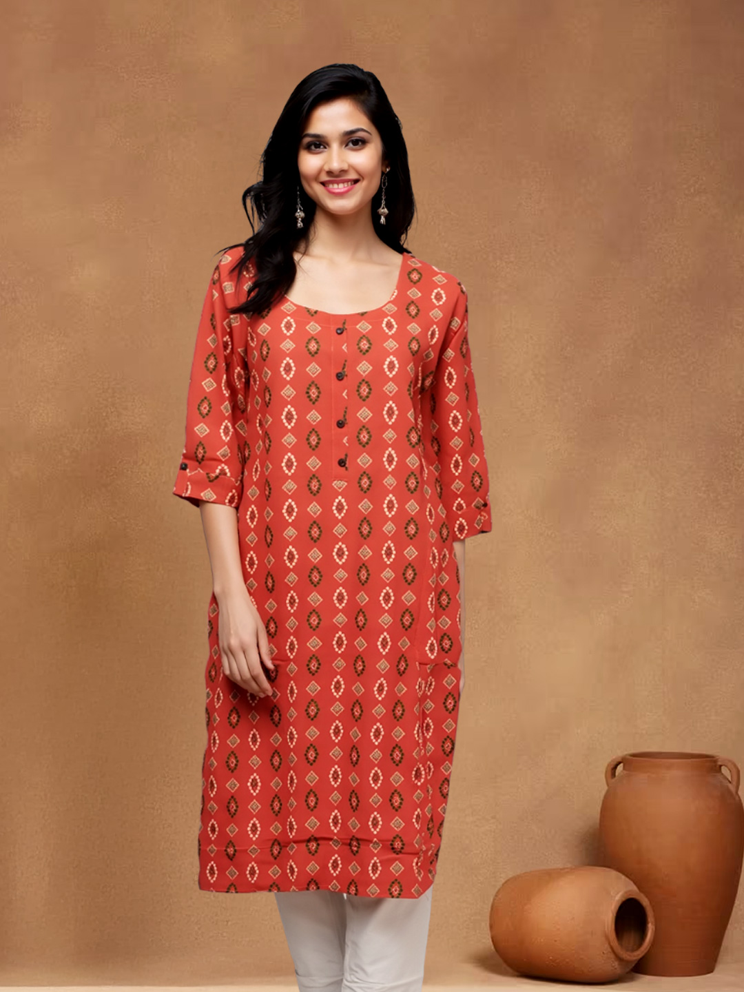 Picture of Vibrant and Stylish Traditional Kurta