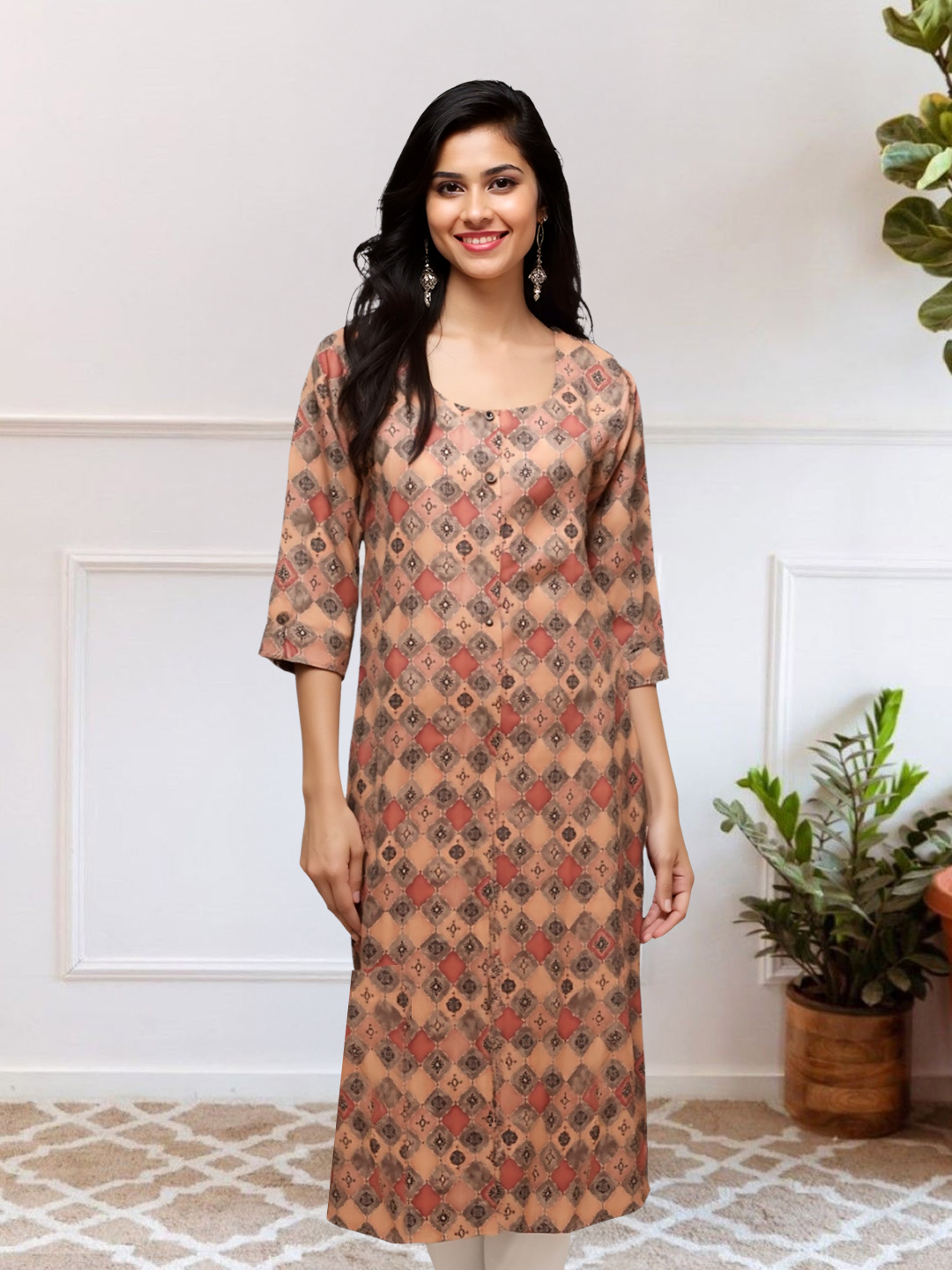 Picture of Beautifully Patterned Kurta
