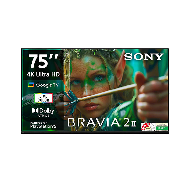 Picture of Sony 75 inches (189 cm) BRAVIA 2M2 Series 4K Ultra HD Smart LED Google TV (K75S25M2)