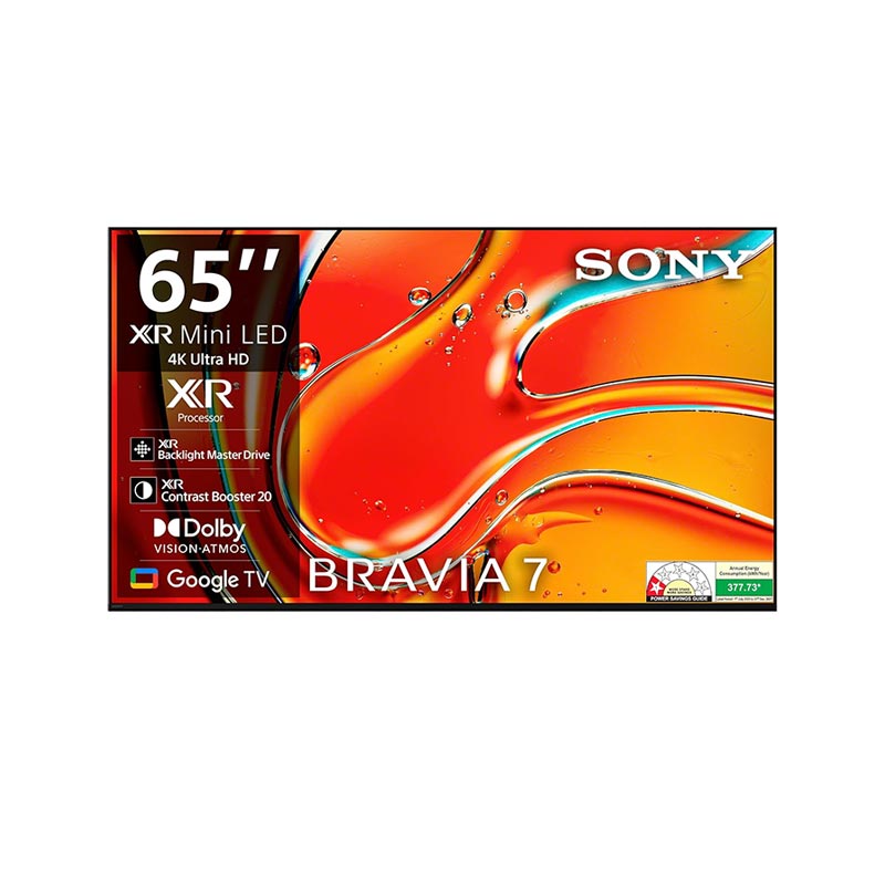 Picture of Sony 65 inches (164 cm) BRAVIA 7 4K Ultra HD AI Smart Mini LED Google TV (K65XR70)