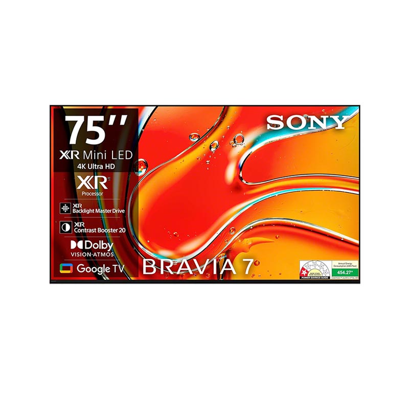 Picture of Sony 75 inches (189 cm) BRAVIA 7 4K Ultra HD AI Smart Mini LED Google TV (K75XR70)