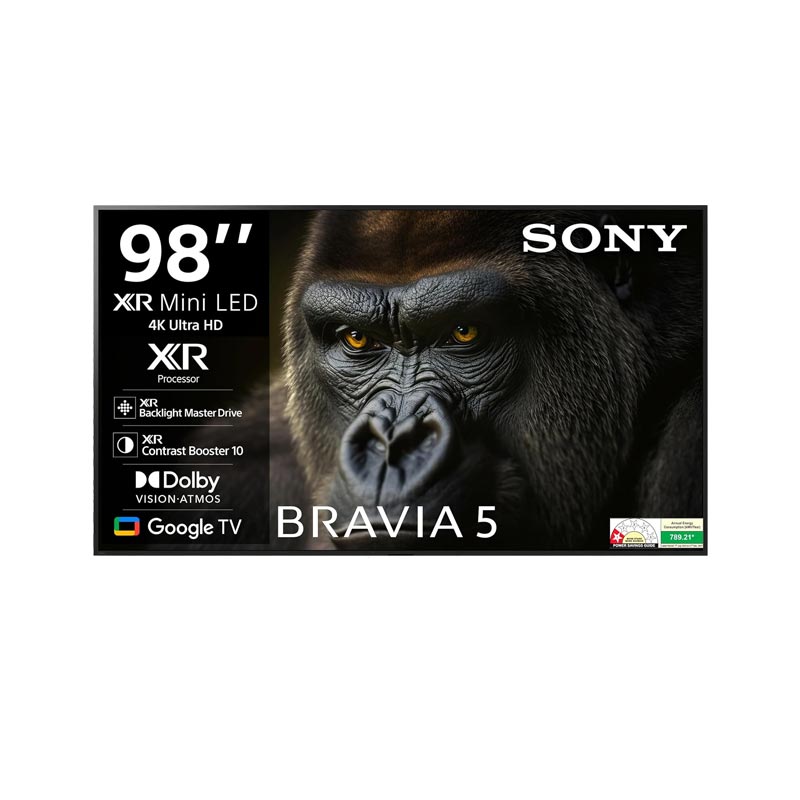 Picture of Sony 98 inches (248 cm) BRAVIA 5 Series 4K Ultra HD Smart Mini LED Google TV (K98XR55A)