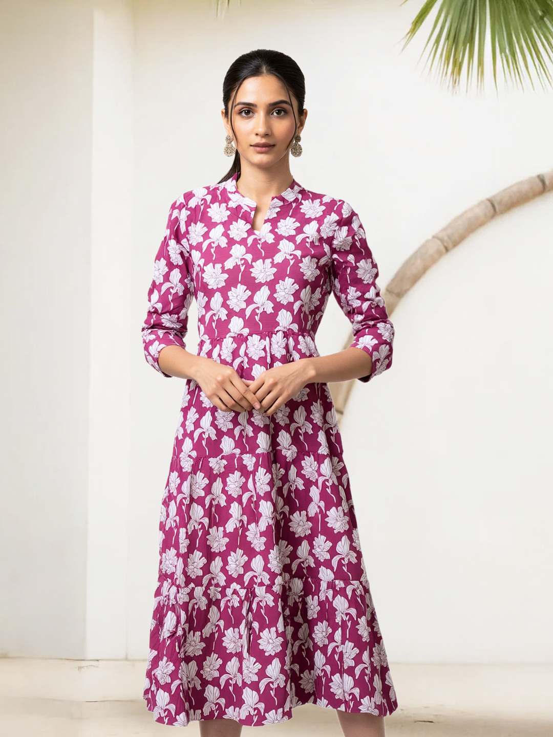Picture of Beautifully Designed Floral kurta