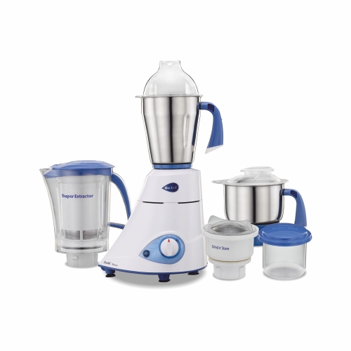 Picture of Preethi Blue Leaf Platinum MG 139  Mixer Grinder (PLATINUMFLEXILID)