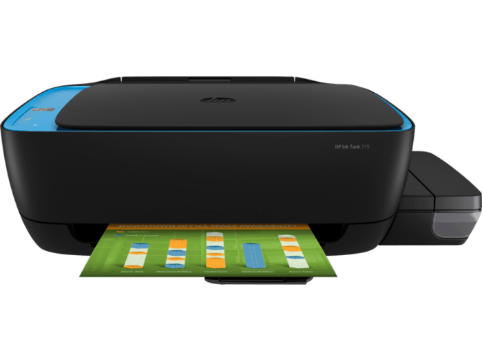 Picture of HP Ink Tank 319 Colour Printer,Scanner and Copier for Home/Office