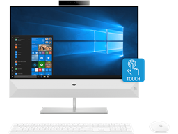 Picture of HP Pavilion All-in-One - 24-QB0052in (Ci5-8400T-8GB-1TB-Win10-MX130 4GB GFX-24"FHD-Touch)