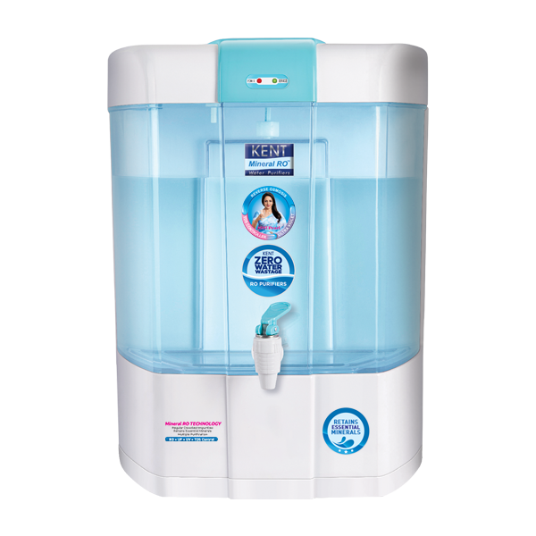 Picture of KENT Pearl ZWW Mineral RO 8Litres Water Purifier (4 Years Free Service/ Multiple Purification Process/ RO + UV + UF + TDS Control + UV LED Tank/ 8L Detachable Tank/ 20 LPH Flow/ Zero Water Wastage) 