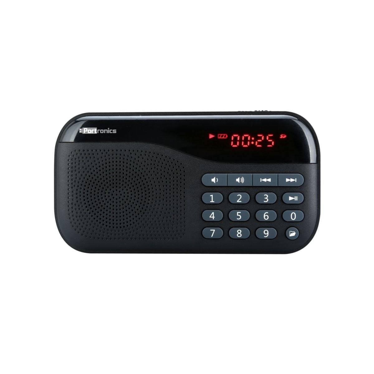 Picture of Portronics Plugs Portable Speaker Black POR 141