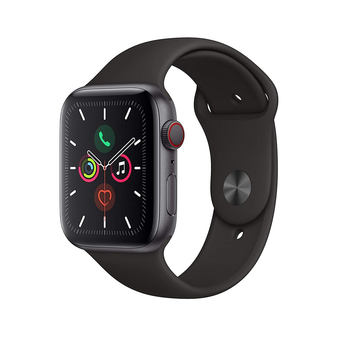 Apple Watch Series 5 GPS Plus Cellular 44mm Space Grey ALU sathya.in
