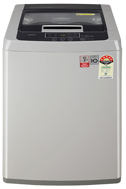 Picture of LG 7.5 Kg 5 Star Smart Inverter Fully-Automatic Top Load Washing Machine (T75SKSF1Z)
