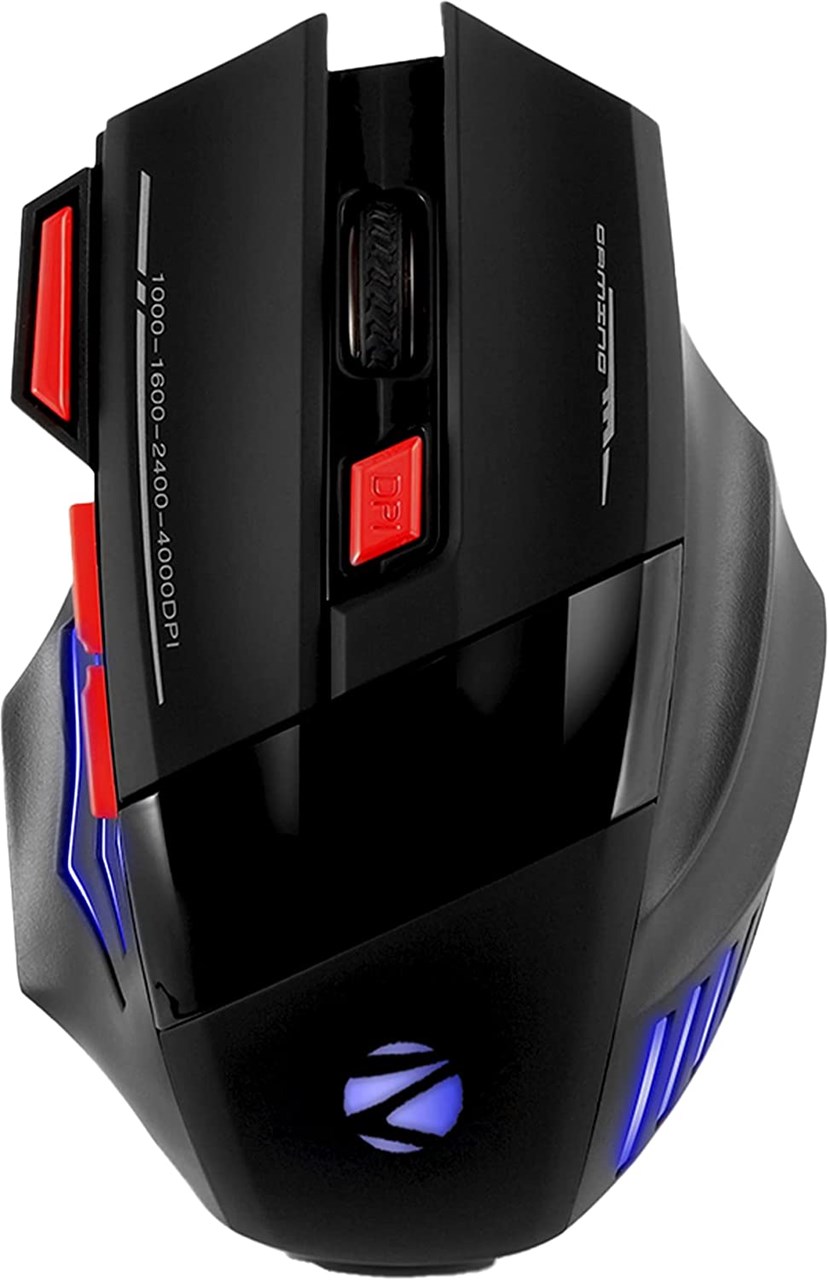 Picture of Zebronics Zeb-Reaper 2.4GHz Wireless Gaming Mouse with USB Nano Receiver