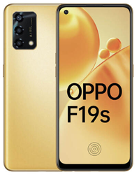 Picture of Oppo Mobile F19s (6GB RAM,128GB Storage,Gold)