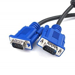 Picture of POSH Male to Male VGA Cable 1.5 Meter, Support PC/Monitor/LCD/LED, Plasma, Projector, TFT. VGA to VGA Converter Adapter Cable