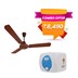 Picture of Everest  15Litres Storage Water Heater+Orient Ceiling Fan