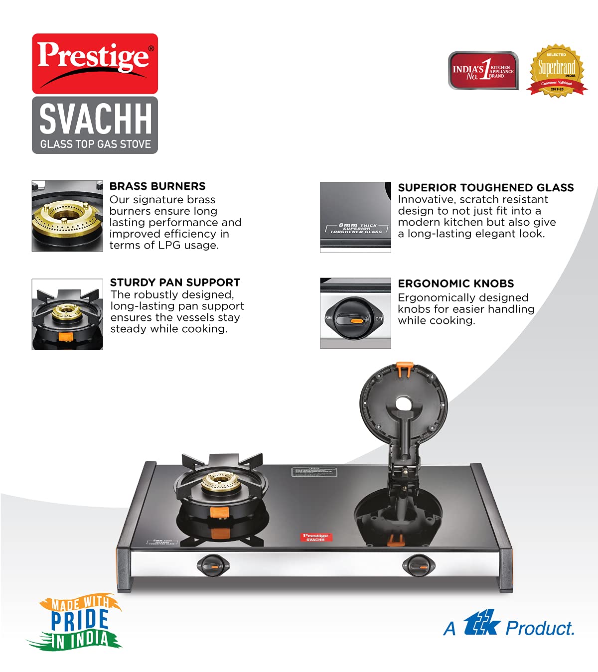 liftable gas stove