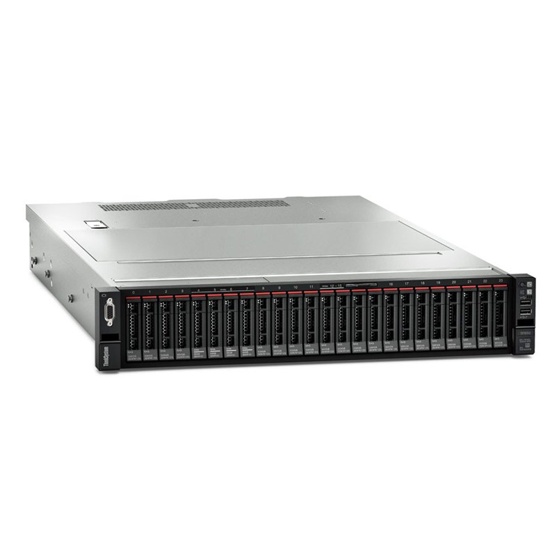 Picture of Lenovo ThinkSystem SR650 2U Rack Server, Intel Xeon 4214 (2nd Gen, 2.2GHz, 12Core) with 16GB RAM & 1.2TB 10K SAS Hard Disk, 3 Year Warranty by Lenovo