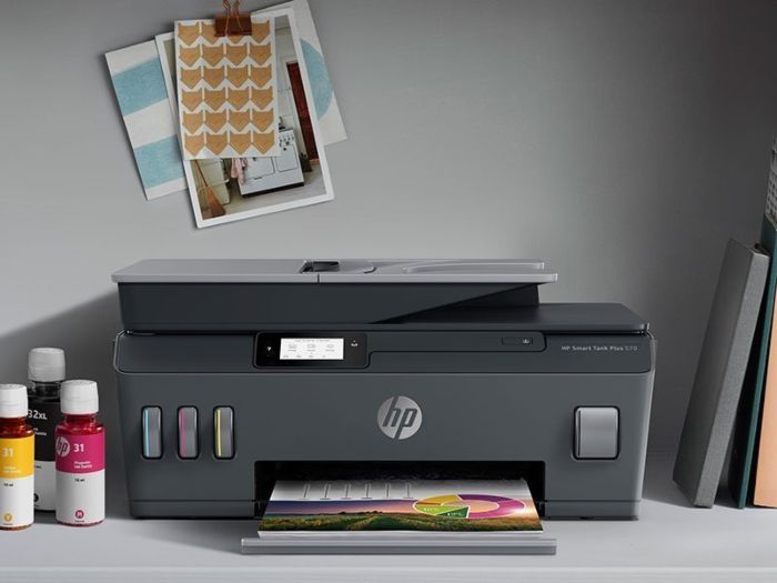 HP Smart Tank 530 Dual Band WiFi Colour Printer with ADF,Scanner and Copier  for Home/Office sathya.in