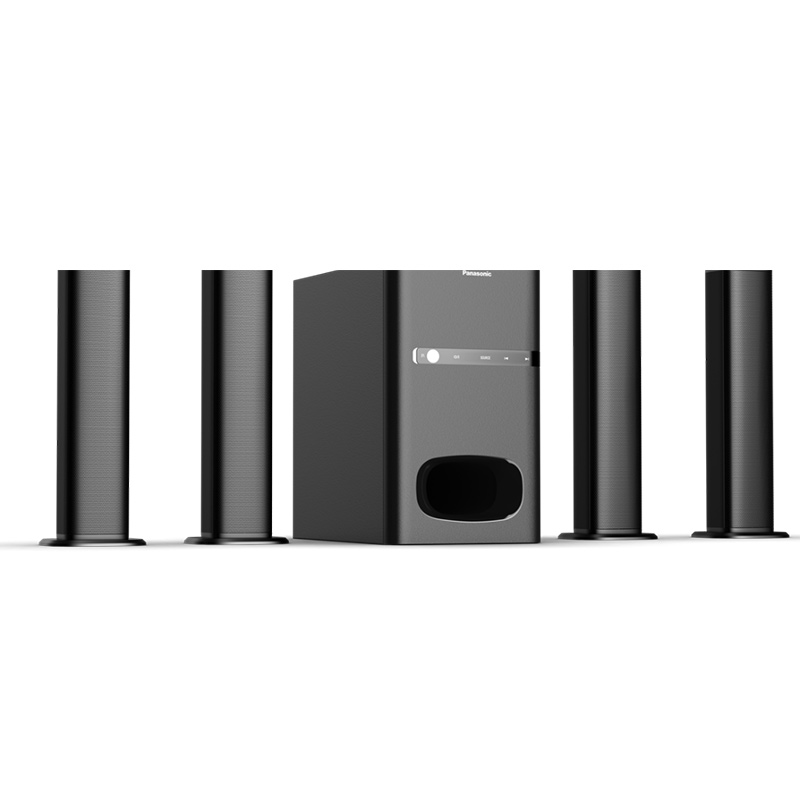 Picture of Panasonic SC HT480GW K 100 W Bluetooth Home Theatre (Black,4.1Ch Convertible Sound Bar)