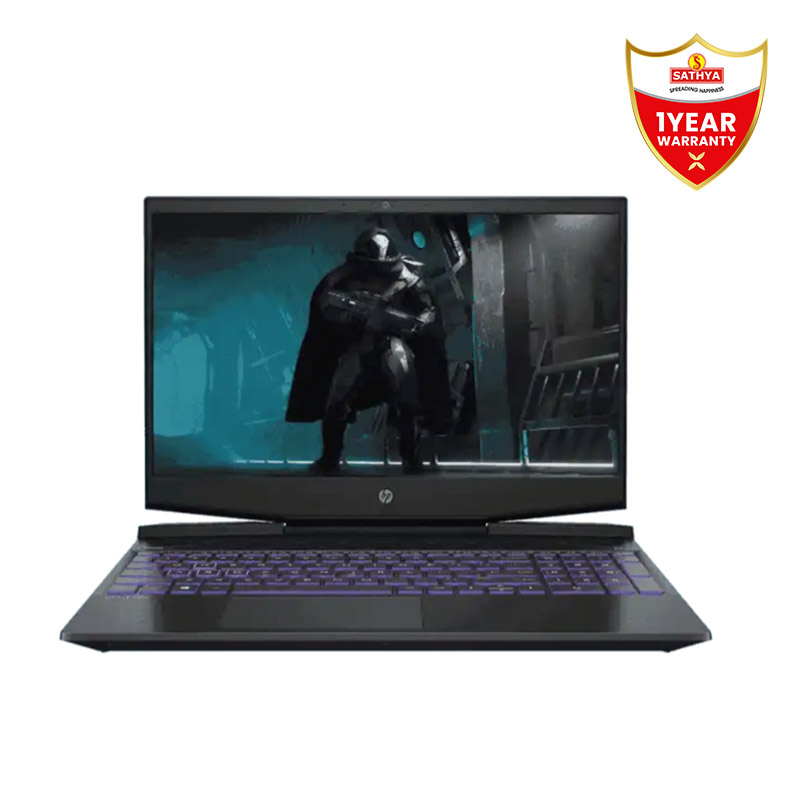 Picture of HP Pavilion Gaming Laptop 15-ec2008AX AMD Ryzen 5 5600H(8GB DDR4 RAM/512GB SSD/Windows10/NVIDIA® GeForce® GTX 1650 4GB GDDR6 dedicated Graphics/15.6inches/ FHD)