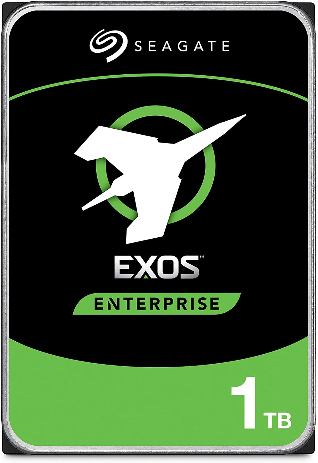 Picture of Seagate Exos 1TB Internal Hard Drive Enterprise HDD – 3.5 Inch 6Gb/s 7200 RPM 128MB Cache for Enterprise, Data Center – Frustration Free Packaging (ST1000NM0008)