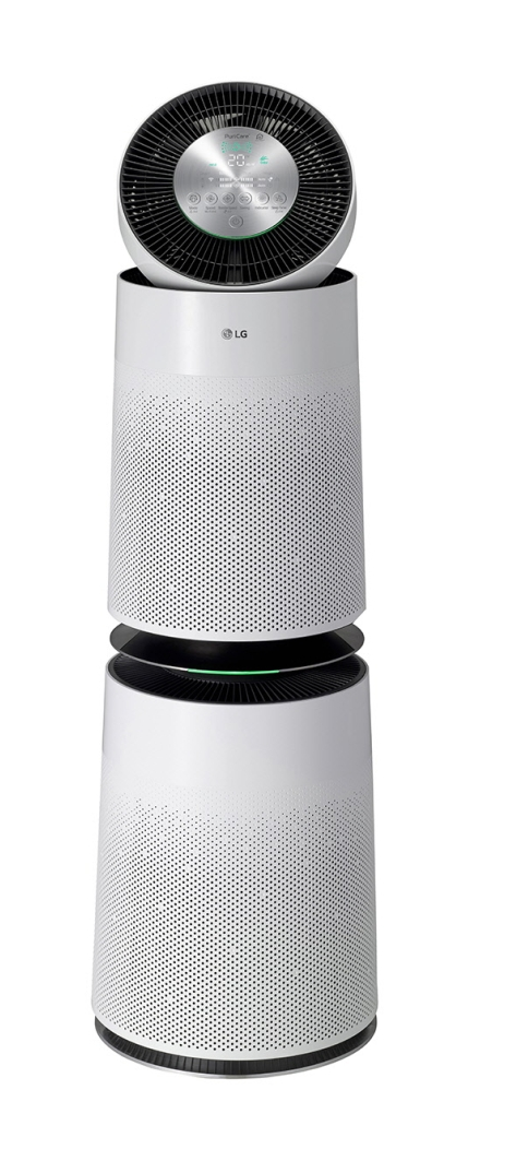 Picture of LG Air Purifier 360° purification with 6 step filtration, PM 1.0 Sensor & Wi-Fi enabled (AS95GDWT0)