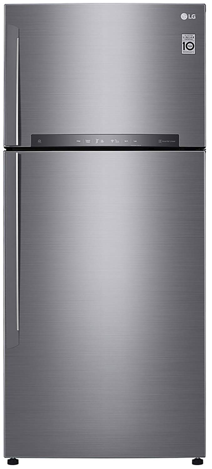 Picture of LG 547 L 3 Star Frost-Free Inverter Double Door Refrigerator (GNH702HLHQ)