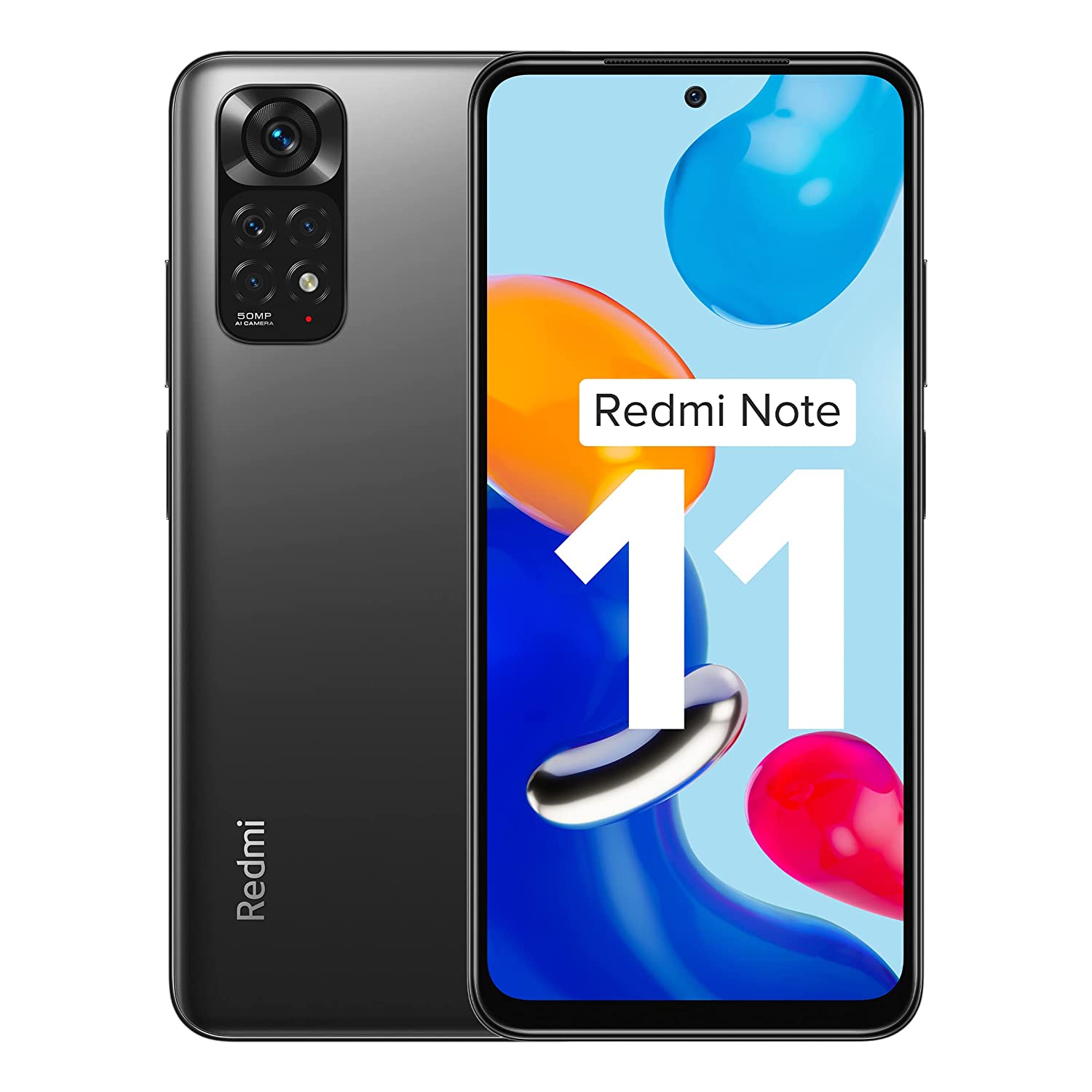 Picture of Redmi Note 11 (6GB RAM, 128GB, Space Black)