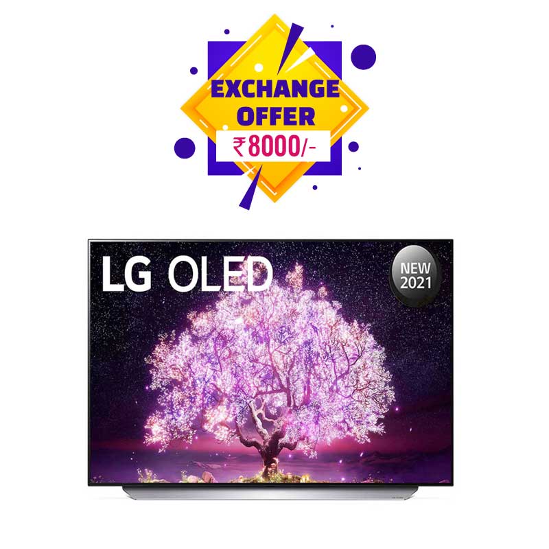 LG 55" 55C1 4K Smart OLED TV Sathya Online Shopping sathya.in