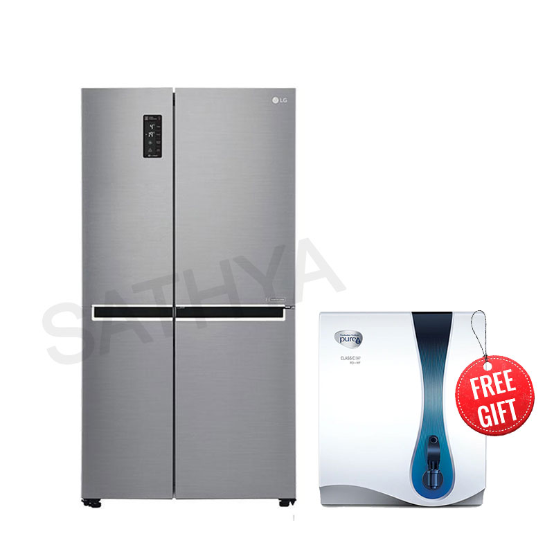 Picture of LG 687 Litres GCB247SLUV Side By Side Refrigerator