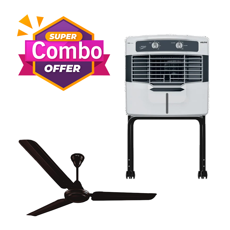 Voltas Air Cooler Wind 54 WW Dlx With Trolley WC sathya.in