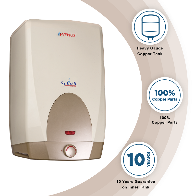 Venus Waterheater 25L Splash Copper 025CU sathya.in