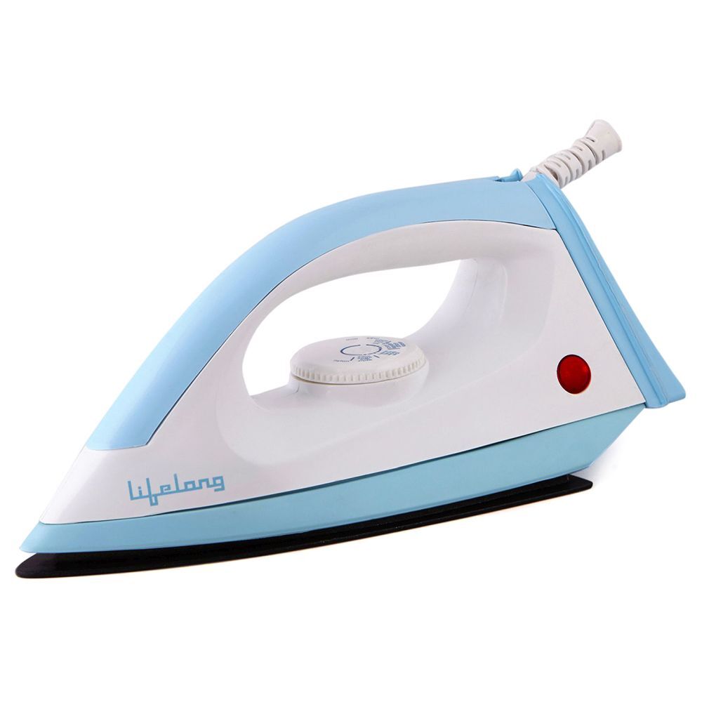 Picture of Lifelong LLDI10 1000W Dry Iron with Thermostat Control, Blue