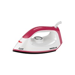 Picture of HAVELLS DRY IRON CZAR RUBY WHITE 1000W
