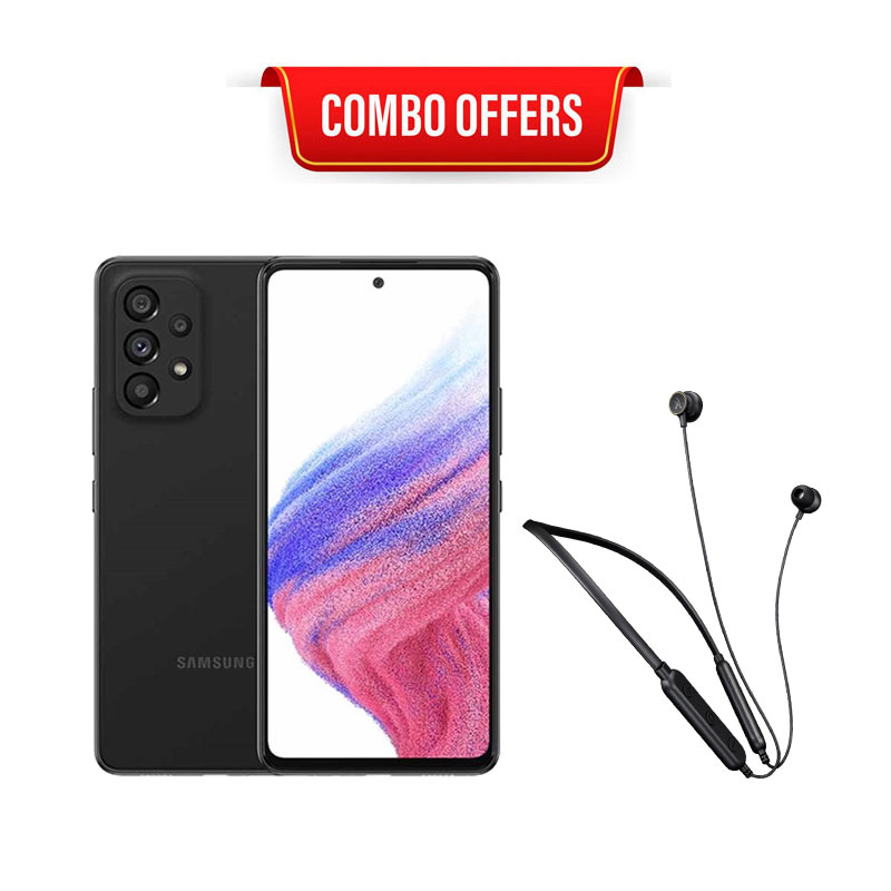Samsung Mobile Galaxy A53 5G (6GB RAM,128GB Storage) + Wireless