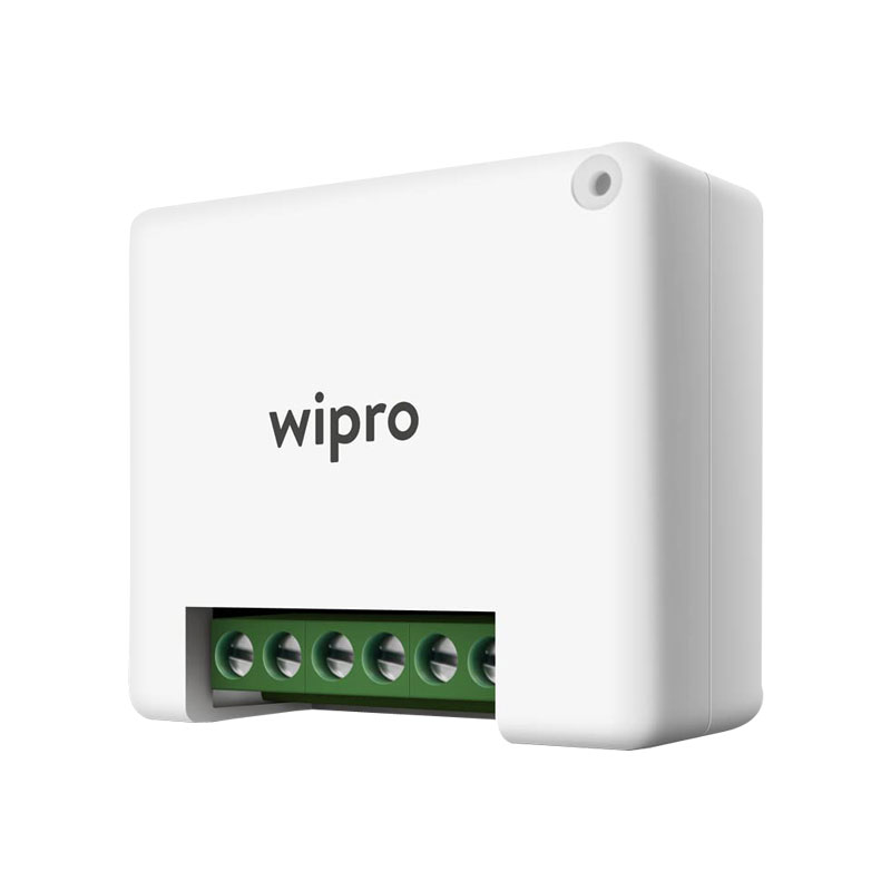 Picture of Wipro Smart Switch Module, 2 Switch Control Compatible with Alexa & Google Home (Pack of 1,White)