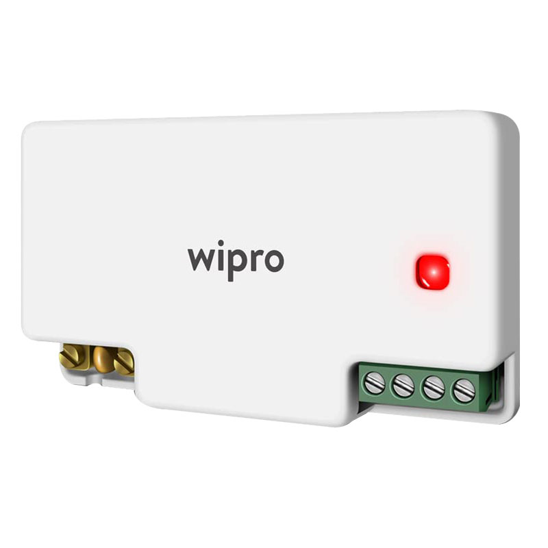 Picture of Wipro Smart Switch Module, 3 Switch Control, 1 Fan Speed Control Compatible with Alexa & Google Home (Pack of 1,White)