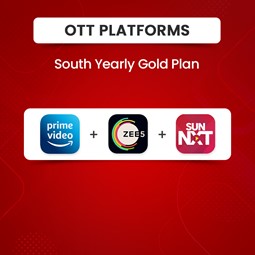 Picture of Sun NXT(Premium)+Amazon Prime+ZEE5, South Yearly Gold Plan