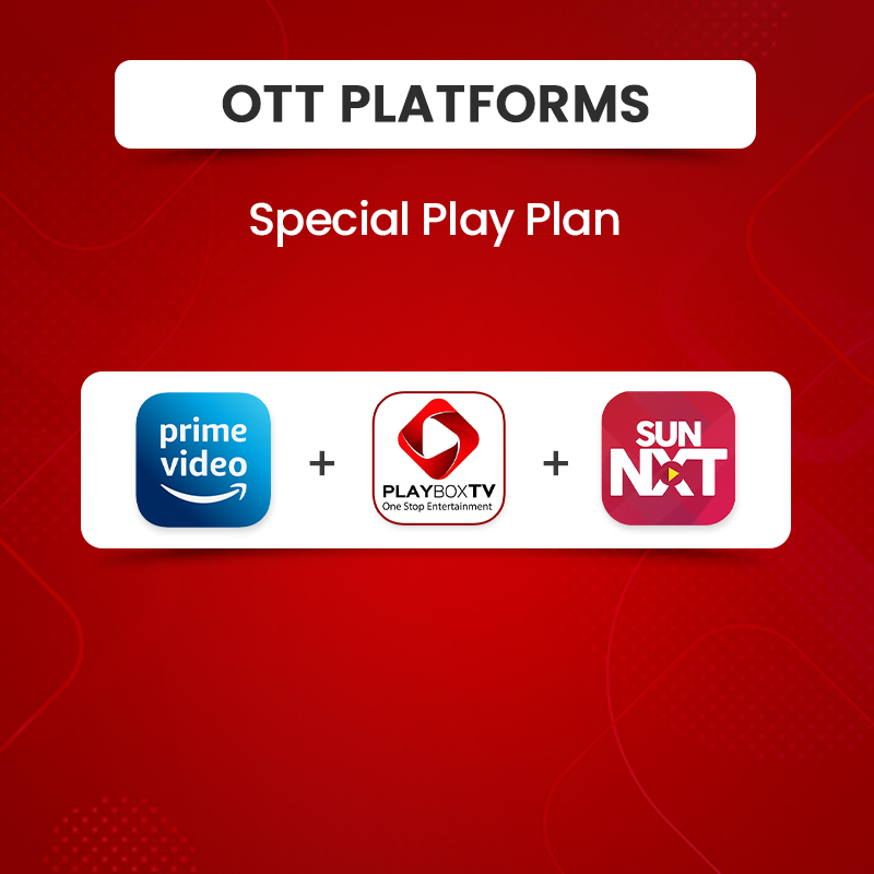 Picture of Amazon Prime+PlayboxTV+Sun NXT , Special Play Plan