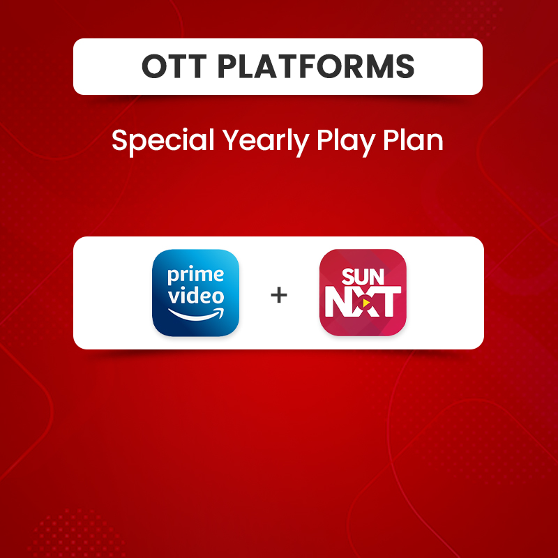 Picture of Amazon Prime+Sun NXT , Special Yearly Play Plan