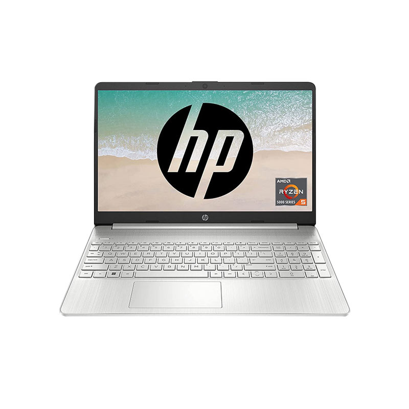 Picture of HP 15s - AMD Ryzen 5 Hexa Core 5500U 15.6" 15s-eq2223AU Thin & Light Laptop (8GB/ 512GB SSD/ Full HD Display/ MS Office/ Windows 11 Home/1 Year Warranty/ Natural Silver/ 1.69kg)