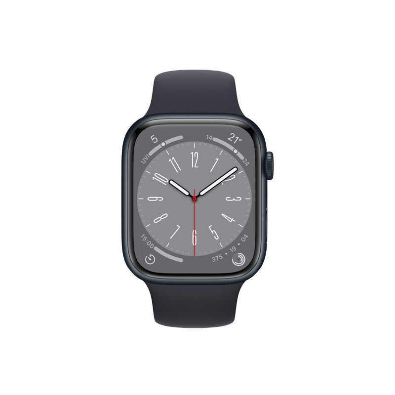 Apple Watch Series 8 45mm Midnight Aluminium Case with Midnight 