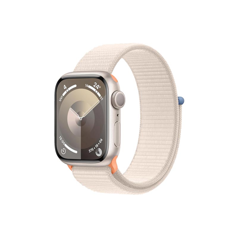 Apple Watch Series 9 [GPS 41mm] Smartwatch with Starlight Aluminum 