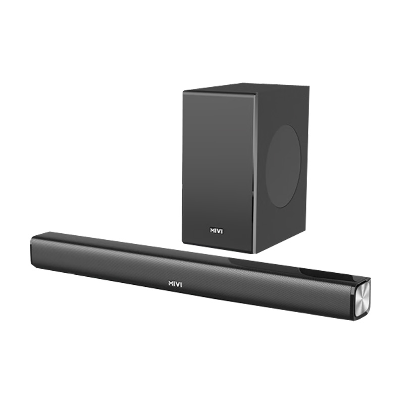 Picture of Mivi Fort R240 240W Bluetooth Soundbar with Remote [Cinematic Sound, 2.1 Channel, Black]