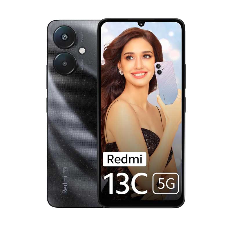 Picture of Redmi 13C 5G (6GB RAM, 128GB, Starlight Black)