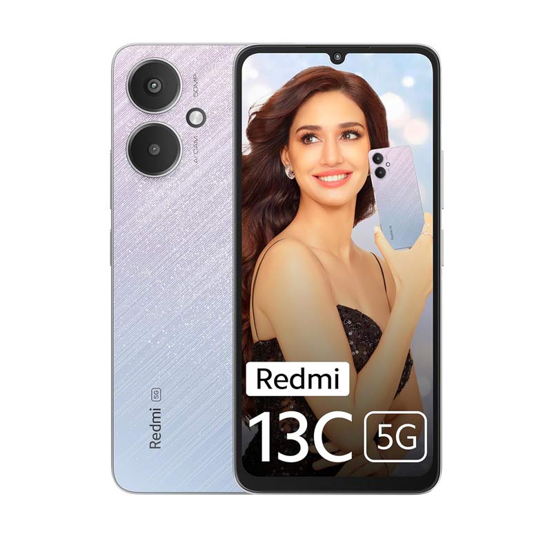 Redmi 13C 5G (8GB RAM, 256GB, Startrail Silver)