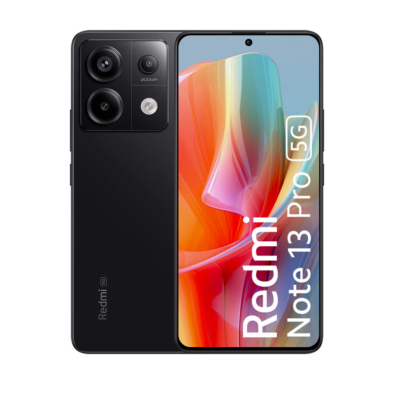 Redmi Note 13 Pro 5G (12GB RAM, 256GB, Midnight Black) sathya.in