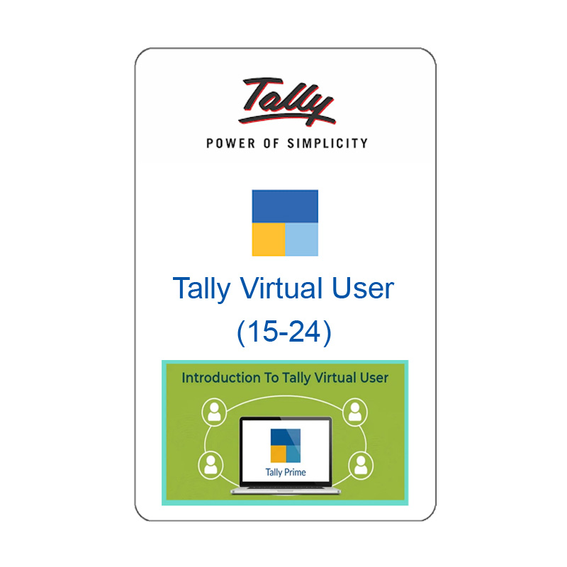 Picture of Tally Virtual User – (15-24) 