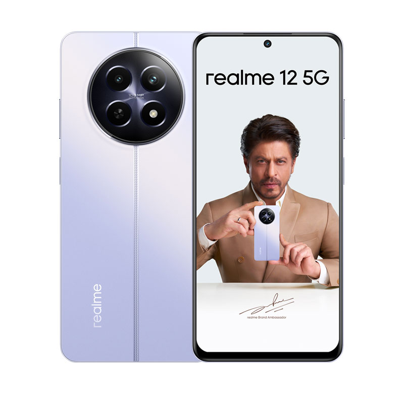 Picture of realme 12 5G (8GB RAM, 128GB, Twilight Purple)