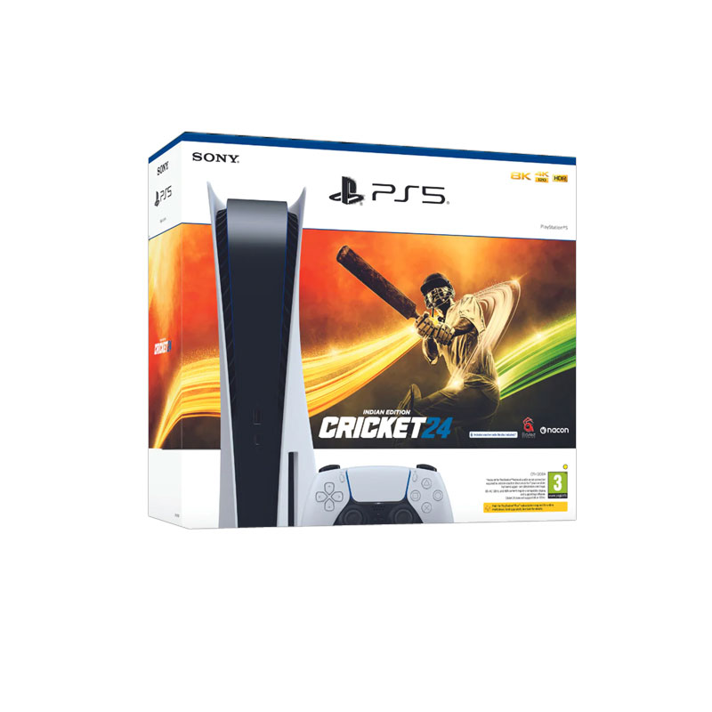 Picture of Sony PS5 Standard With Cricket 24 Game Bundle (PS5BUNDLESTDCKT24)